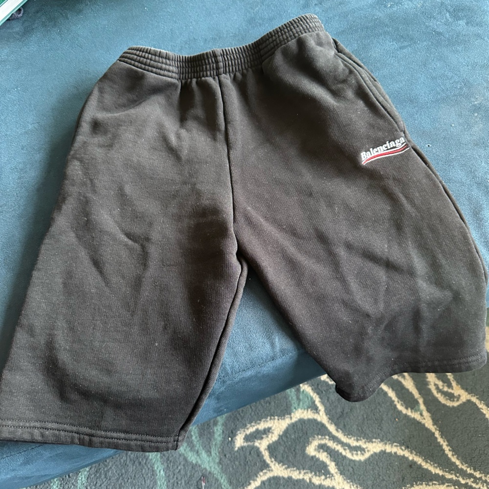 Balenciaga Logo Kid Shorts